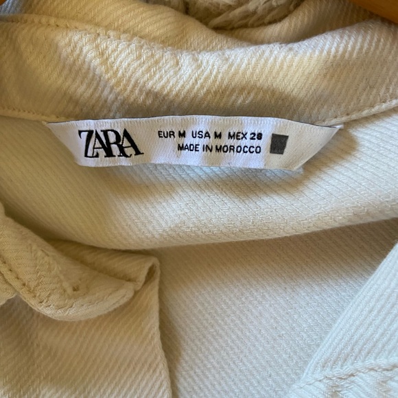 Zara Denim Utility Romper - Picture 4 of 4